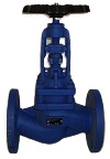 cast steel globe valves w. bellow